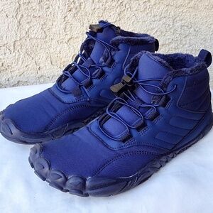 HIKE Foot Wear Blue Women's Barefoot Boots / Like New Never Worn Size 6.5